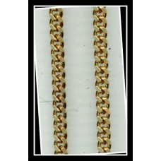 8mm Brass Curb Chain 